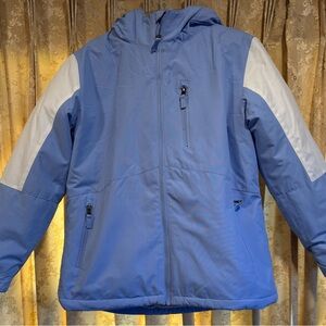 Swiss Tech Light Blue and White Jacket size 14/16